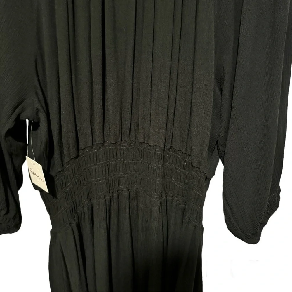 Raisins Curve Trendy Plus Size Maui Dress Cover-Up Size‎ 2X Color Black
